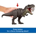 thumbnail image 5 of Jurassic World Rebirth Figura de Acción Tiranosaurio Rex, Juguete de Dinosaurio, Ataque de Mordida T-Rex, 5 of 5
