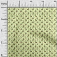 thumbnail image 2 of oneOone Cotton Poplin Light Yellow Fabric Floral Diy Clothing Quilting Fabric Print Fabric By Yard 42 Inch Wide, 2 of 4
