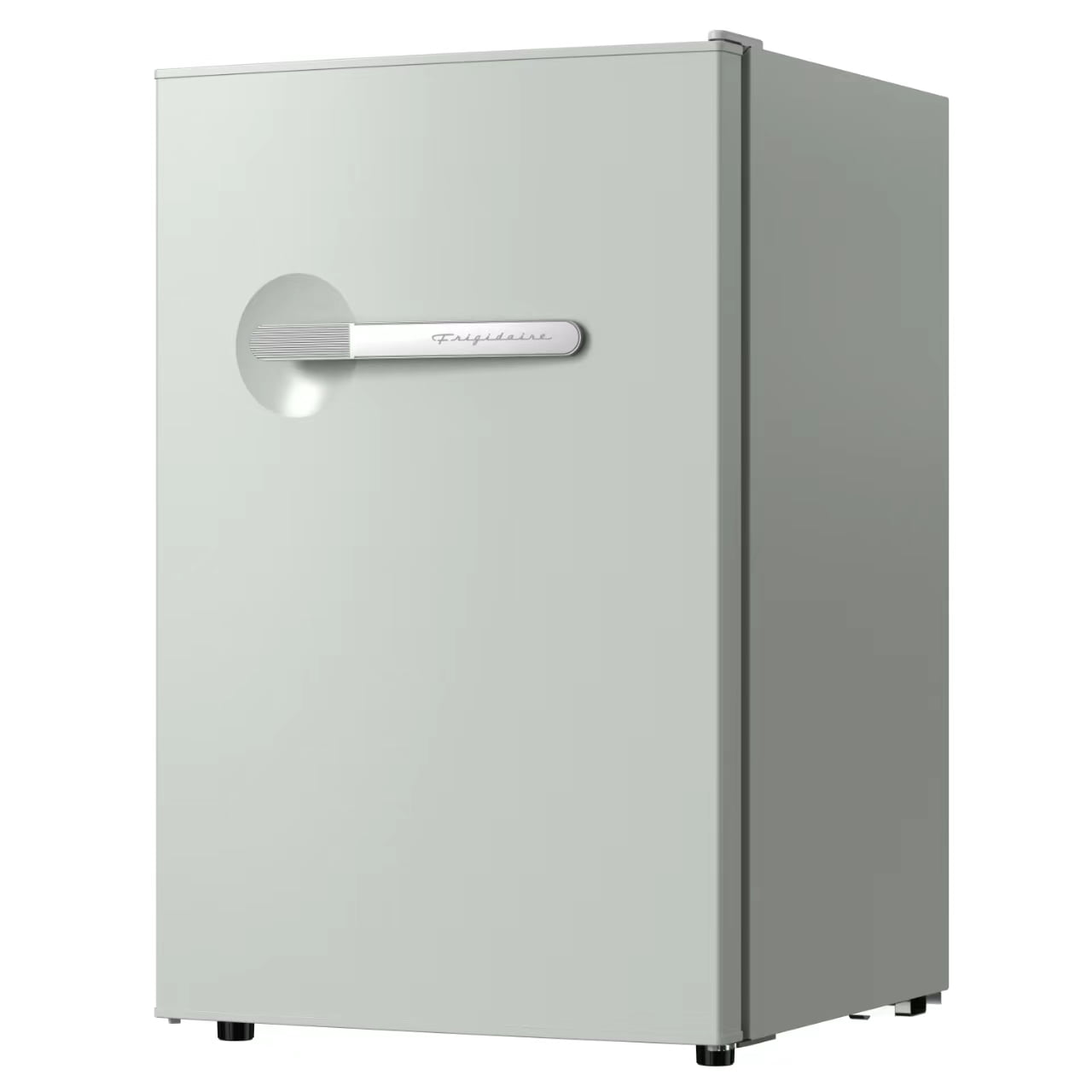 Frigidaire 4.5 Cu. ft. Compact Retro Fridge with Built-in Side Bottle Opener, Mini Fridge with Chiller Compartment, Sage