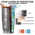 thumbnail image 7 of 20 Oz Cute Pug Puppies Coffee Tumbler Double Wall Insulated Stainless Steel Water Bottle | Metal Reusable Thermoses Flask with Cup Cap | Leak & Sweat Proof with Anti-Dust Lid, 7 of 7