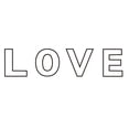 thumbnail image 1 of L-o-v-e Letter Cake Stencils Molds Cake Maker Decorative Fillings Layered Cake Baking Tools for DIY Wedding Birthday Anniversary, 1 of 8