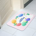 thumbnail image 5 of Aqestyerly Easter Bunny Flannel Floor Mat - Kitchen Door Mat for Non-Slip Home Decor and Festive Display, 5 of 5