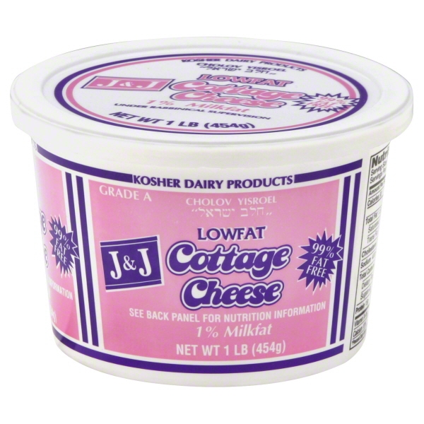 J & J Dairy Products J & J Cottage Cheese, 1 lb