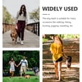 thumbnail image 3 of Minkissy 1Set Pet Running Leash Polyester Adjustable for Dogs Outdoor Activities 133x2.5in, 3 of 5