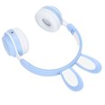 thumbnail image 1 of Earphone, Support  Foldable  Ear Headphones Long Battery Life  For Tablet For Online Learning For PC White ,Blue,Green,Purple,,White, 1 of 8