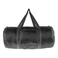 thumbnail image 4 of Bolso de lona de viaje plegable bolso liviano bolso cilíndrico portátil bolso de equipaje portátil para senderismo de piscina deportiva al Negro, 4 of 8