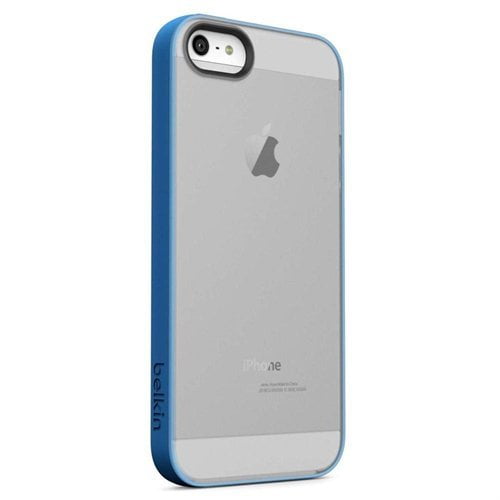 Belkin Grip Candy Sheer Case For iPhone 5 / 5S and iPhone SE (Blue and Smoke)