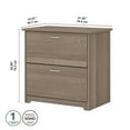 thumbnail image 4 of Home Square 2 Piece Engineered Wood Filing Cabinet Set in Ash Gray, 4 of 8