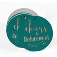 thumbnail image 2 of Inkdotpot Rose Gold Foil Paper Hang Tags Cheers To Retirement Favor Tags 100 Pieces, 2 of 6