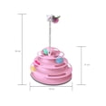 thumbnail image 5 of Juguete Xtellar Interactivo para Gato Torre de 4 Niveles con Ratón y Pelotas Color Rosa, 5 of 5