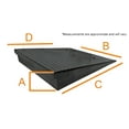 thumbnail image 2 of Electriduct 3.2" Rise Mountable Rubber Threshold Ramp, 2 of 3