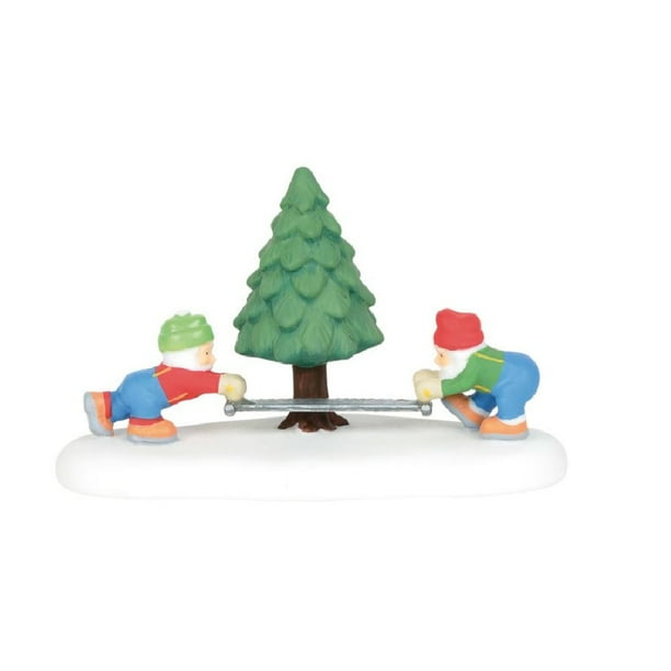 Department 56 North Pole Village They Came, They Sawed ...