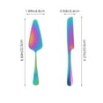thumbnail image 2 of HOMEMAXS Stainless Steel Cake Cutting Set for Weddings and Parties MultiUse Easy to Clean 1 Set, 2 of 8