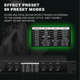 Professional Digital Reverberation Multi Effect DSP Processor Audio