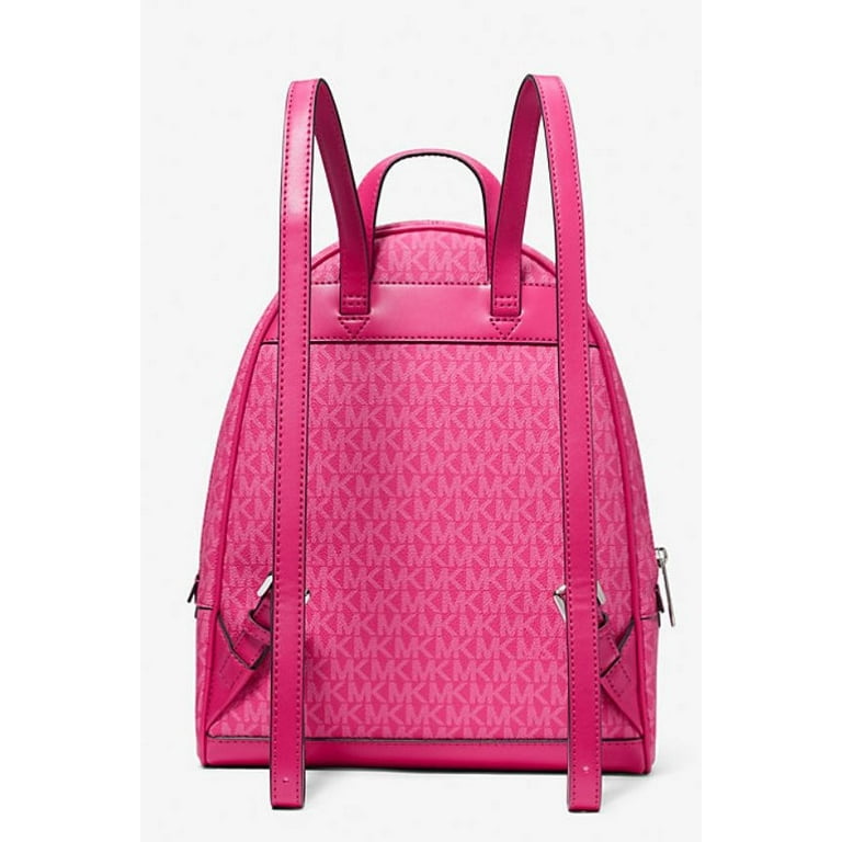 Michael Kors Women's Rhea Medium Signature Logo Backpack (DRfruit