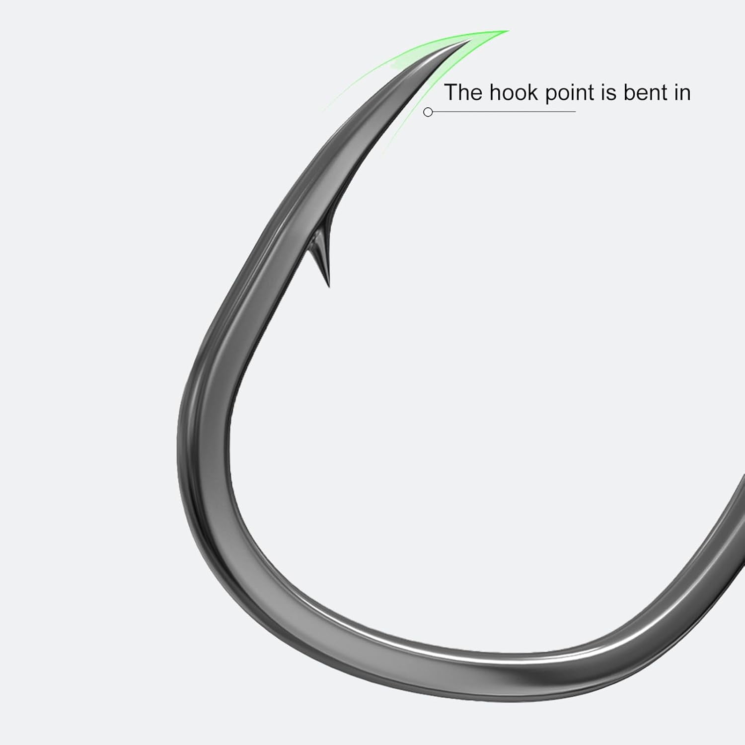 20Pcs Live Shrimp Fixing Hook Heavy Duty Carbon Steel Barbed Fishhook with Hole Freshwater Saltwater Catfish Bass Fishing Hook Fishing Accessories