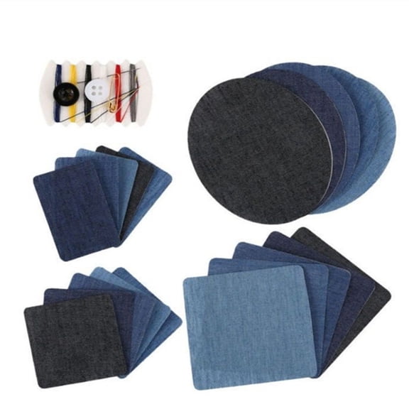Iron-on Jeans Patches Inside & Outside Strongest Adhesive Jeans Patches
