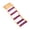 Purple, variant on Wooden Bird Ladder Toy for Parakeet Parrot Hamster, Climbing Ladder with-Perch, Cage Accessories for Small Birds Glider, 1pcs Orange