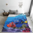thumbnail image 5 of Finding Nemo Fleece Blanket Soft Cozy Throw Blanket 50"X40", Lightweight Fuzzy Comfy Flannel Blanket Warm Plush Throw Blankets For Couch, Sofa, Bed, 5 of 8