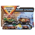 thumbnail image 1 of Monster Jam, Official Dragon vs. Thunder Bus Color-Changing Die-Cast Monster Trucks, 1:64 Scale, 1 of 6