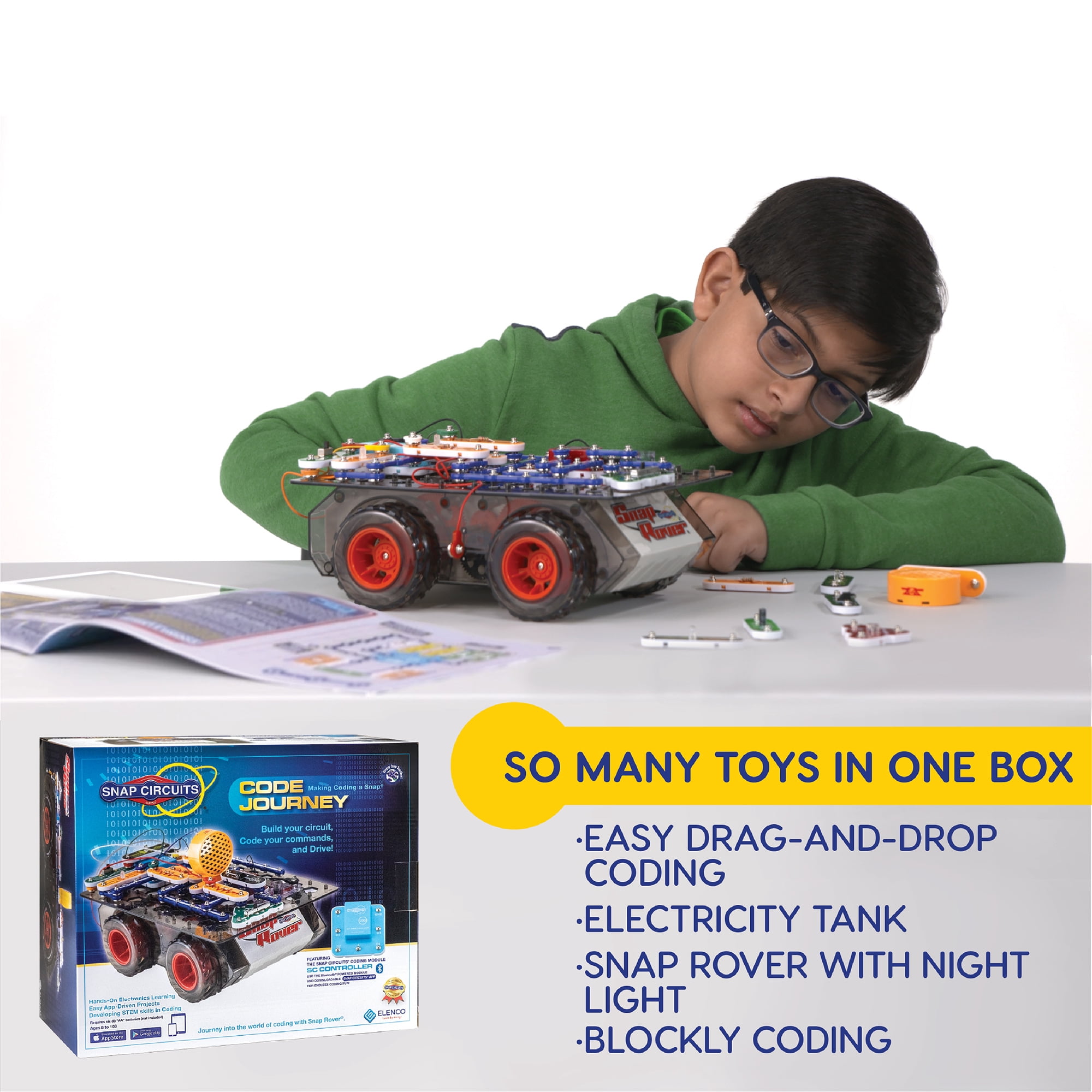 Snap cheap circuit car