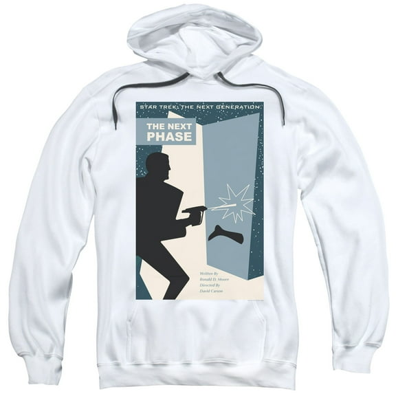 Star Trek Tng Season 5 Episode 24 Adult Pullover Hoodie Sweatshirt White