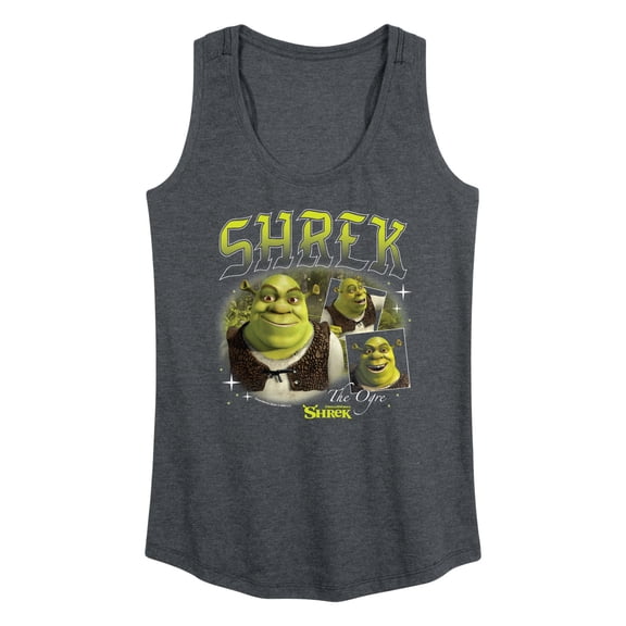 Shrek - 90s Style Collage - Women's Racerback Tank