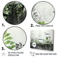 thumbnail image 3 of Designart "Serene Botanical Minimalism In Green" Plants Floater Framed Wall Decor, 3 of 5