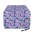 thumbnail image 2 of TSOVTHRID Butterfly Hibiscus Flower Print 2 Slice Toaster Cover Polyester Fingerprint Protector Soft Kitchen Appliance Dust Covers Home Table Decor, 2 of 8