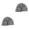 thumbnail image 1 of Moyic Gorros de ducha Estampado de flores Impermeable Elástico Universal Sombrero corto largo Mujeres Niñas Suministros de baño Estampado Type7 NO7, 1 of 6