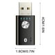 thumbnail image 4 of Receptor y transmisor de audio 4 en 1 USB Bluetooth 5.1 estéreo AUX 3,5 mm para TV, coche, adaptador inalámbrico Bluetooth, 4 of 9
