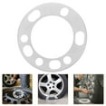 thumbnail image 1 of WRITWAA Moyeu en Alliage d'Aluminium pour Roues Centrées 12Mm Blanc pour Roues de Camion Tout-Terrain, 1 of 6
