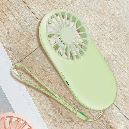 

YLmarket Summer Portable Mini Handheld Rechargeable Fan Outdoor Home Office Travel Cooler Green