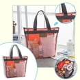 thumbnail image 2 of Outdoor Mesh Beach Bag - Washable, Zippered, Spacious, for Beach, Swimming & Travel, 2 of 2