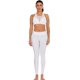 thumbnail image 2 of Conjunto de yoga para mujer 2 piezas Chaleco casual Leggings Fitness Ropa deportiva Traje (Blanco M) Ndcxsfigh Nuevos Originales, 2 of 7