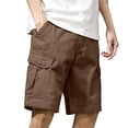 thumbnail image 5 of Cargo Shorts for Men Loose Fit Mens Cargo Bermuda Shorts Lightweight Outdoor Fishing Casual Shorts, 5 of 6
