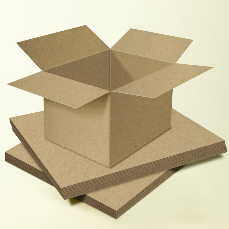 A4 A3 Chipboard Sheets Brown Kraft Cardboard for Scrapbooking