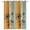Multicolor, variant on Blue Flower Outdoor Curtains for Patio Waterproof,Windproof Privacy Curtains with Weighted Bottom,Retro Gradient Texture Painting Plant Leaf Outside Drapes for Picnic Garage Yard 54"x108" 2 Panel