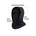 thumbnail image 6 of Outdoor Winter Warm Hat, Sports Ski Head Cover, Neckband Integrated Cycling Mask, Windproof Fleece Thermal Full Faces Head Hat, 6 of 7