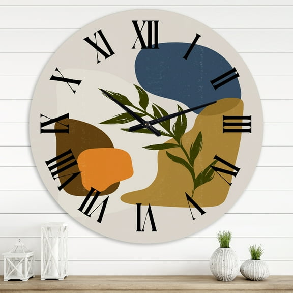 Designart 1 in Quartz Modern/Contemporary Wall Clock