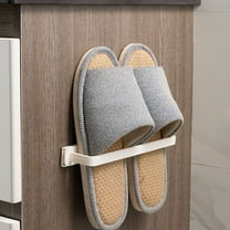 Masteelf Towel Bar Self Adhesive Towel Holder Hand Towel Rack Stick on Wall No Drilling Modern Hand Towel Hanger for Bathroom Kitchen Hand Towel Rack Holder White