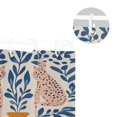thumbnail image 5 of Yayeee Shower Curtain with Hooks 72"x72" Waterproof Fabric Bathroom Hanging Decor, Leopards Leaves, 5 of 5