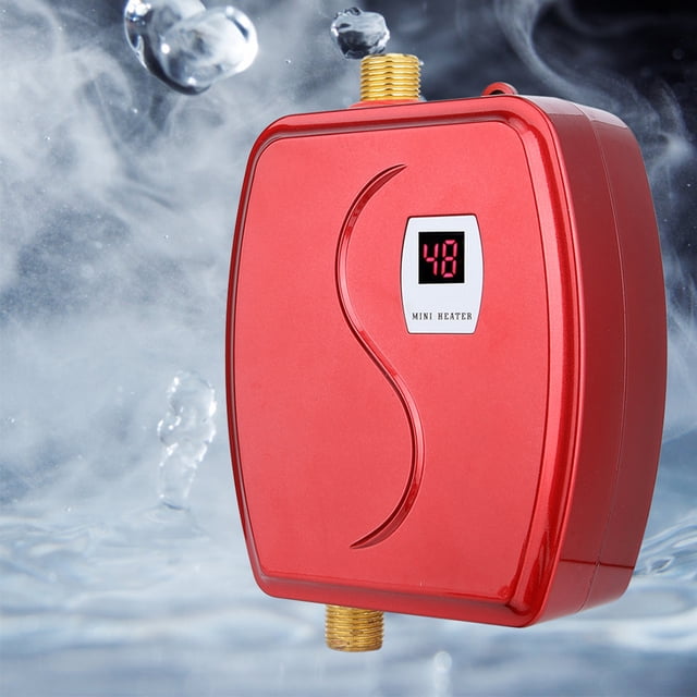 Calentador de agua eléctrico ANGGREK 110 V 3000 W sin tanque dorado