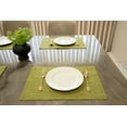 thumbnail image 2 of Placemat Set-Washable Place Mats for Parties, Elegant Table Mats for Kitchen Table, Set of 4 Dining Table Placemats, Heat-Resistant Cloth Placemats for Indoor and Outdoor,13x19 Grass Green, 2 of 6