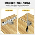 Precision Table Saw Miter Gauge System with Miter Fence, 120°Angle ...