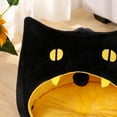 thumbnail image 5 of Black Cat Shaped Pet Bed, 5 of 6