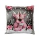 thumbnail image 2 of Funda de Almohada Navideña Roja de 45 X 45 Cm, Decoración Navideña de Muñeco de Nieve, Funda de Cojín de Lino con Bordado de Imitación., 2 of 6