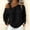 Black women off shoulder tops a1, variant on Women's Fall Winter Long Sleeve Off Shoulder Tops Solid Asymmetric Loose Pullover Casual Basic Tshirt Dressy Blouses Trendy Street Style Vacation Clothes, Coffee XL
