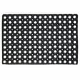 thumbnail image 2 of Tapis d'Entrée Antidérapant pour Porte en Caoutchouc Nid d'Abeille Extérieur, 2 of 11