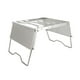 thumbnail image 5 of Estante De Soporte De Estufa Plegable, Soporte De Olla Plegable Plateado A Prueba De Viento Portátil Para Acampar ANGGREK Otros, 5 of 8